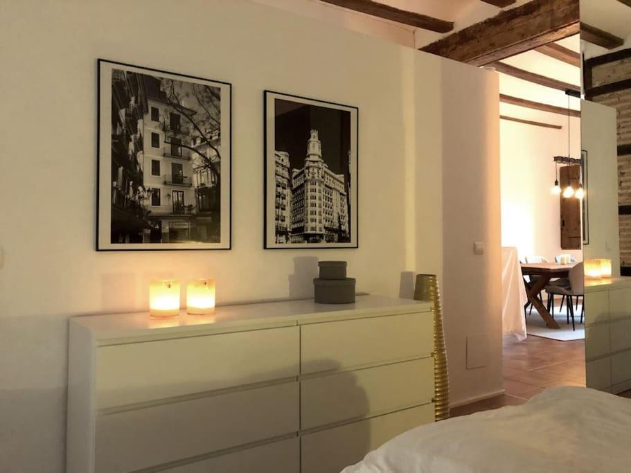 Loft Con Estilo Y Terraza En Centro Historico Daire Valensiya Dış mekan fotoğraf
